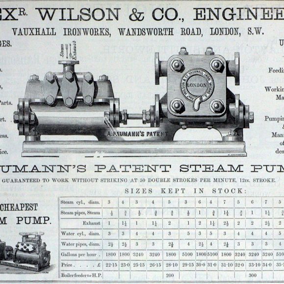 Alexander Wilson & Co. – Stoompomp (1870)